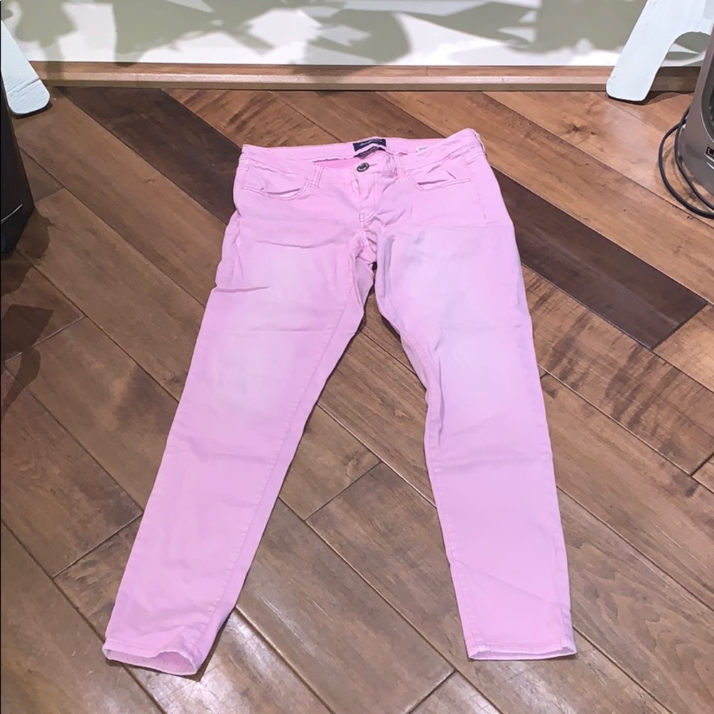 American Eagle Pink Jeggings